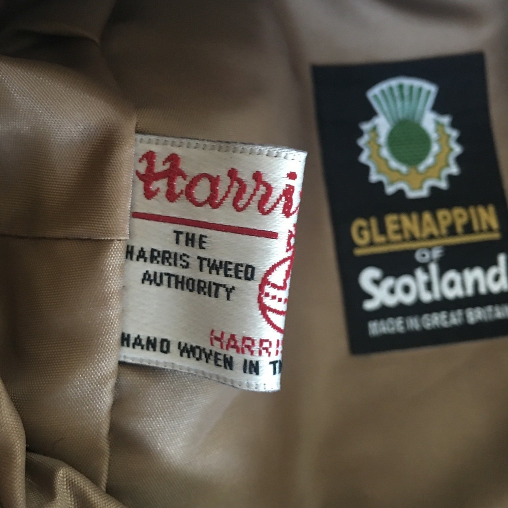 Glen Appin of Scotland 100% Wool Hat Harris Tweed Cabbie Golf Newsboy Cap SZ 2XL - Picture 10 of 16
